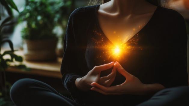Massage du plexus solaire